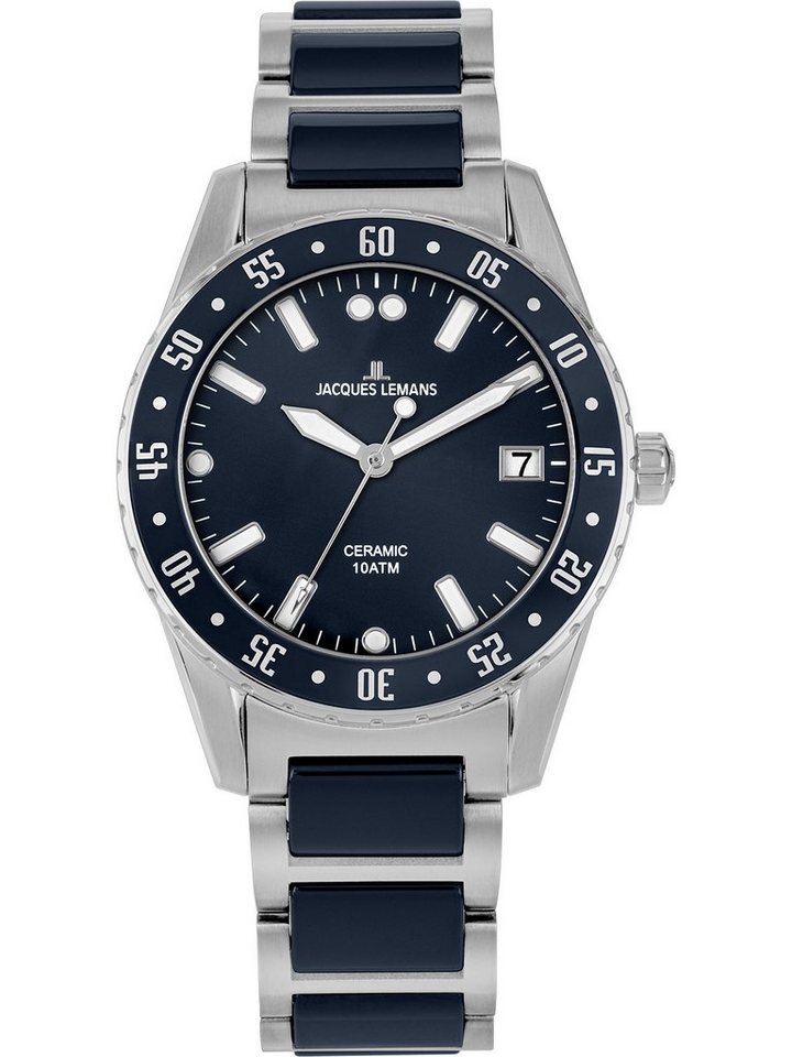 Jacques Lemans Quarzuhr Jacques Lemans Damen-Uhren Analog Quarz, Sportuhr von Jacques Lemans