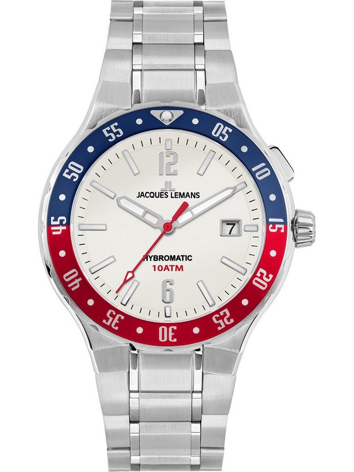 Jacques Lemans Quarzuhr Jacques Lemans Herren-Uhren Analog, Sportuhr von Jacques Lemans