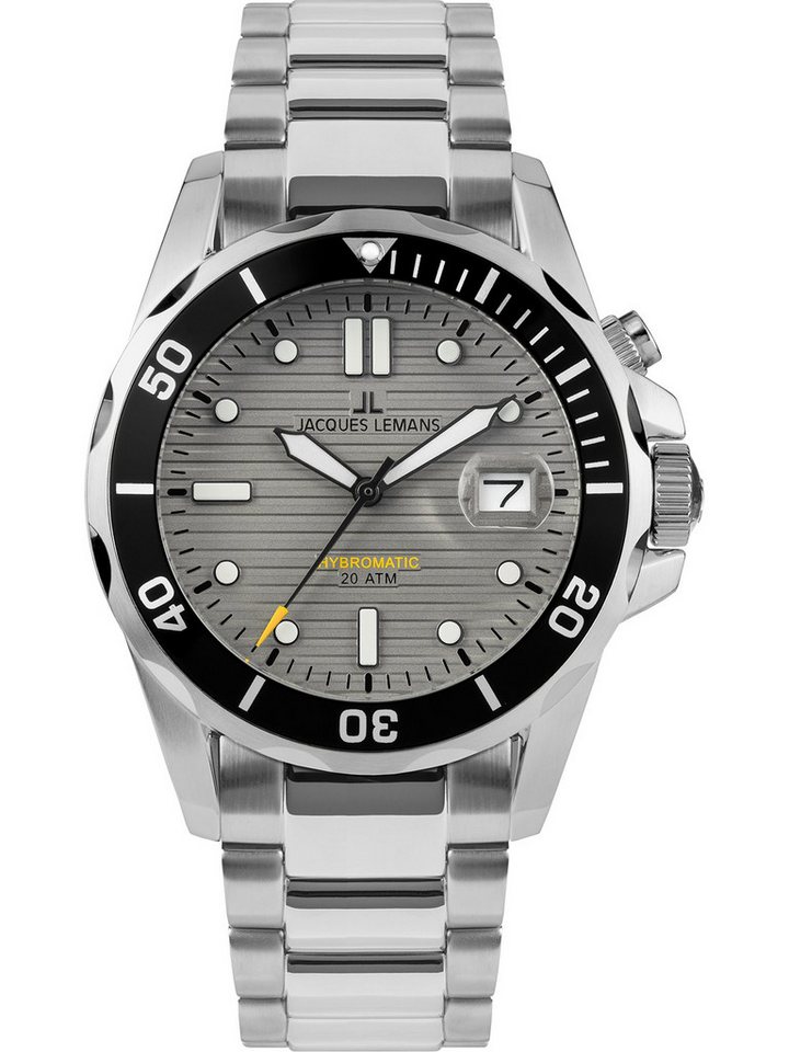 Jacques Lemans Quarzuhr Jacques Lemans Herren-Uhren Analog Hybrid, Sportuhr von Jacques Lemans