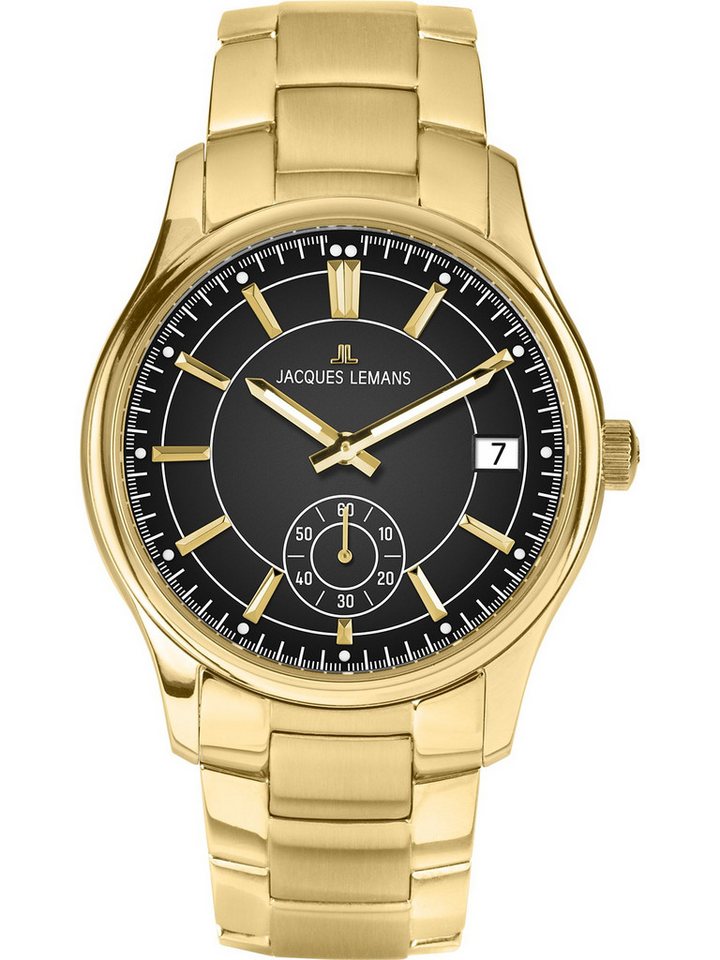 Jacques Lemans Quarzuhr Jacques Lemans Herren-Uhren Analog Quarz, Sportuhr von Jacques Lemans