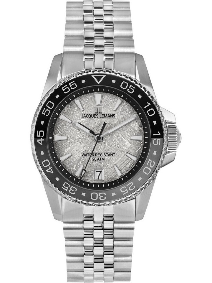 Jacques Lemans Quarzuhr Jacques Lemans Herren-Uhren Analog Quarz, Sportuhr von Jacques Lemans