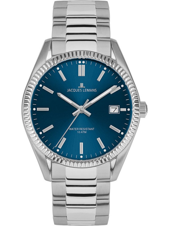 Jacques Lemans Quarzuhr Jacques Lemans Herren-Uhren Analog Quarz, Sportuhr von Jacques Lemans