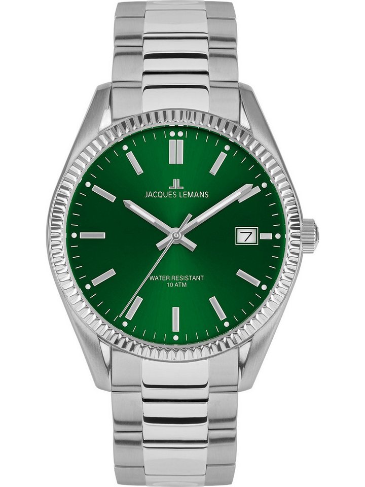 Jacques Lemans Quarzuhr Jacques Lemans Herren-Uhren Analog Quarz, Sportuhr von Jacques Lemans