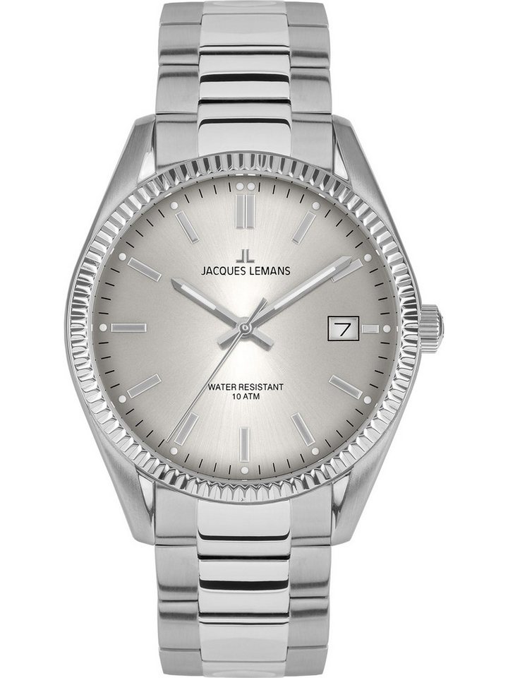 Jacques Lemans Quarzuhr Jacques Lemans Herren-Uhren Analog Quarz, Sportuhr von Jacques Lemans