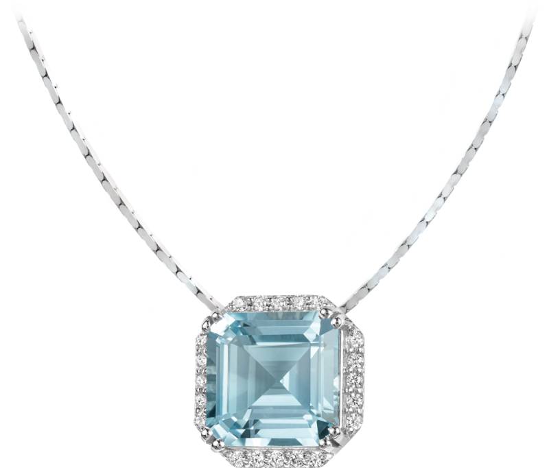 Kette Sterlingsilber mit Sky Blue Topaz Kette Sterlingsilber mit Sky Blue Topaz von Jacques Lemans