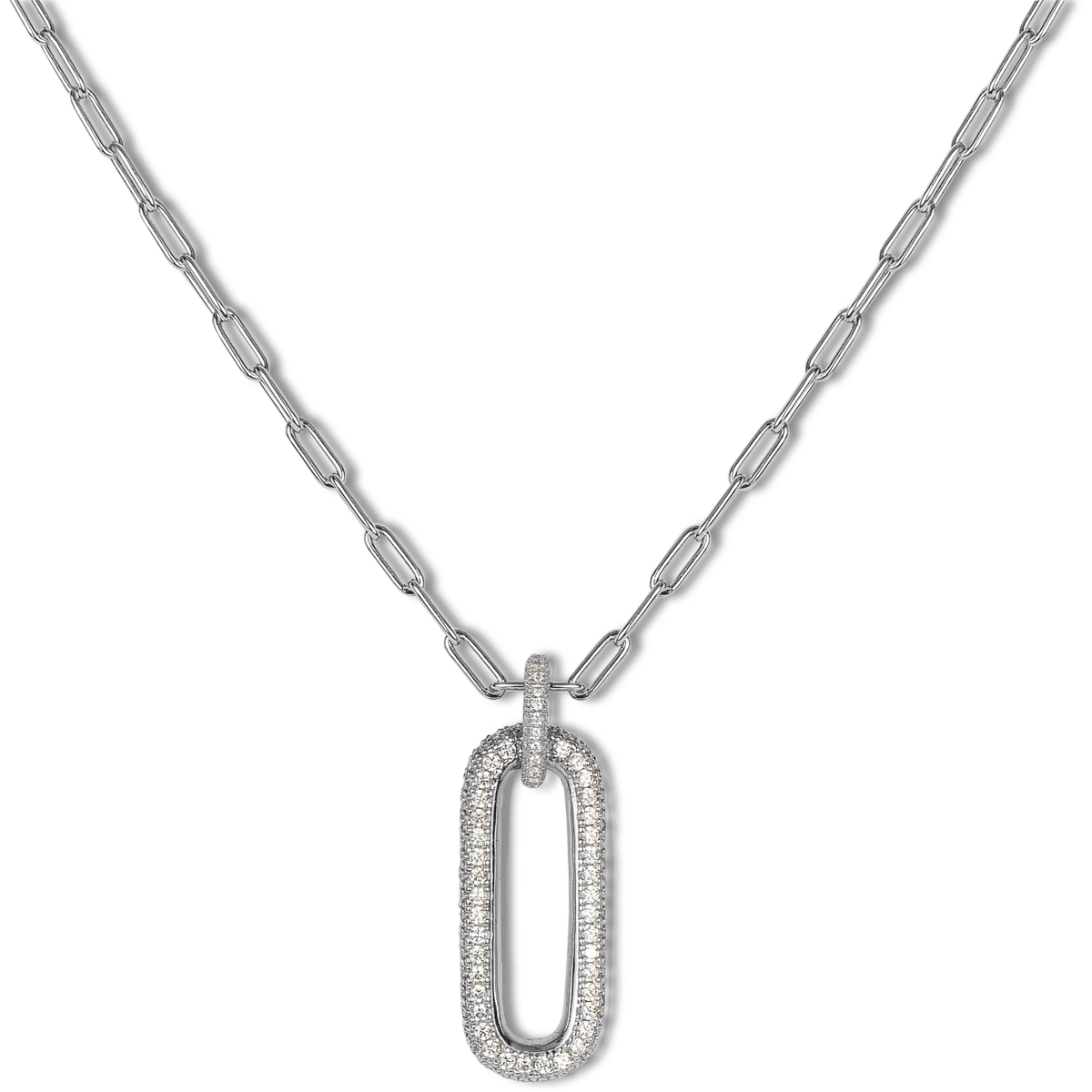 Kette Sterlingsilber mit Topasen von Jacques Lemans