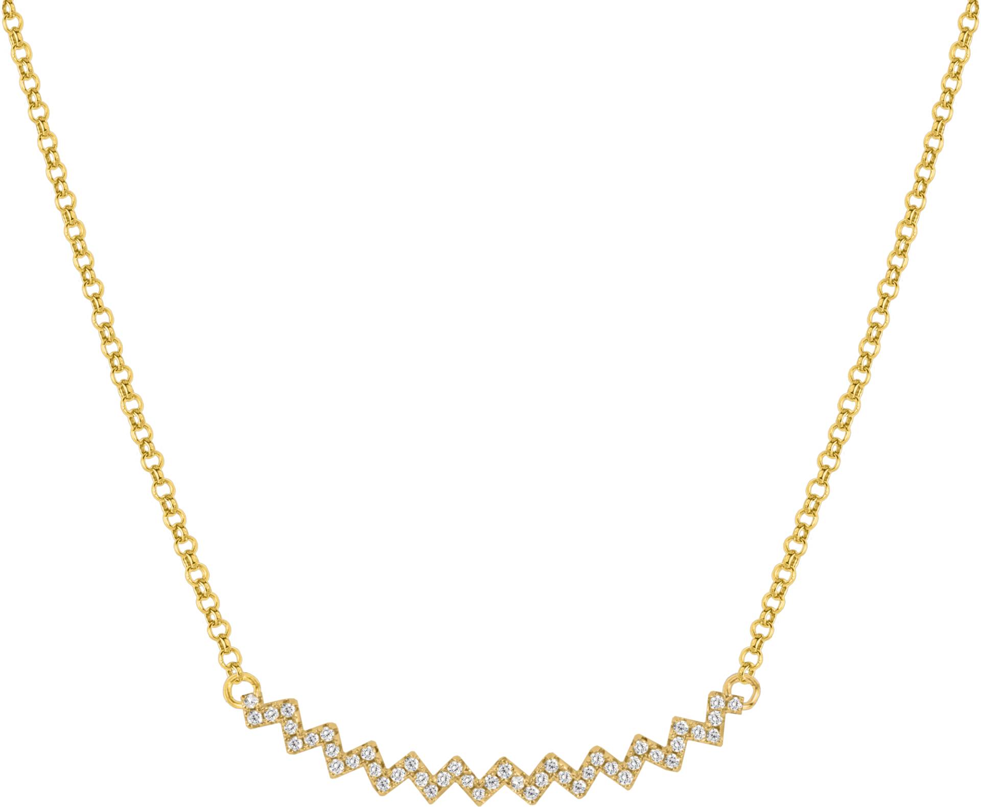 Kette Sterlingsilber vergoldet mit Topasen Kette Sterlingsilber vergoldet mit Topasen von Jacques Lemans