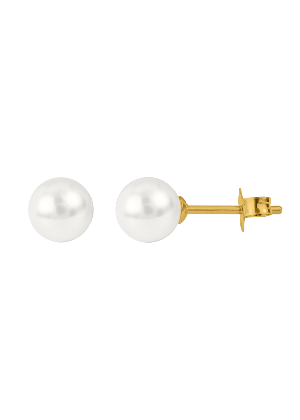 Ohrstecker Sterlingsilber vergoldet mit Perle Ohrstecker Sterlingsilber vergoldet mit Perle von Jacques Lemans