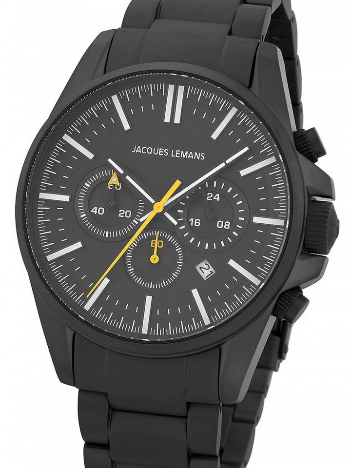 Quarzuhr Jacques Lemans 1-2119F Liverpool Chronograph 44mm 10ATM von Jacques Lemans