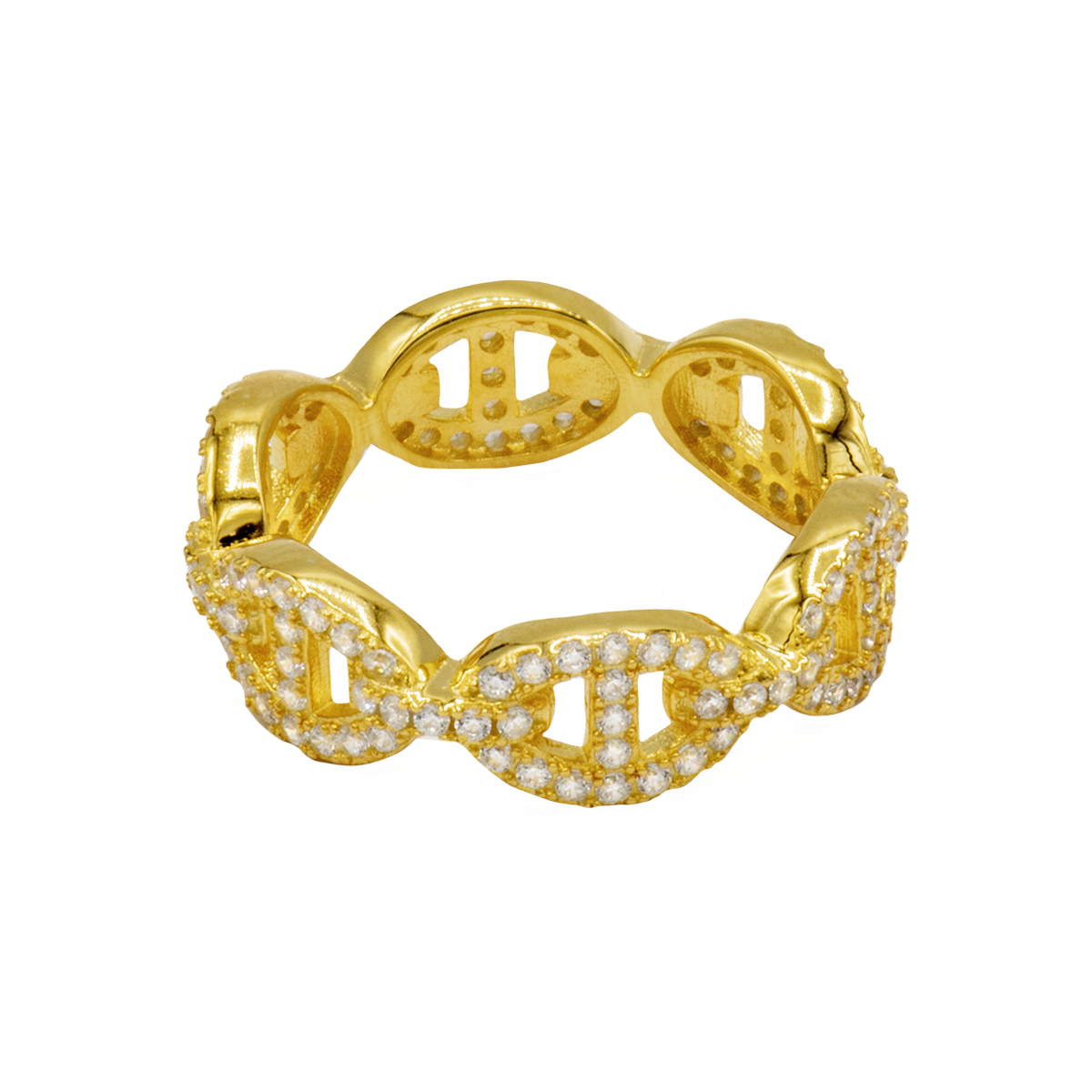 Ring Sterlingsilber vergoldet mit Topasen Ring Sterlingsilber vergoldet mit Topasen von Jacques Lemans