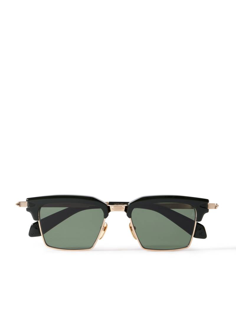 Jacques Marie Mage - Alin D-Frame Gold-Tone and Acetate Sunglasses - Men - Gold von Jacques Marie Mage