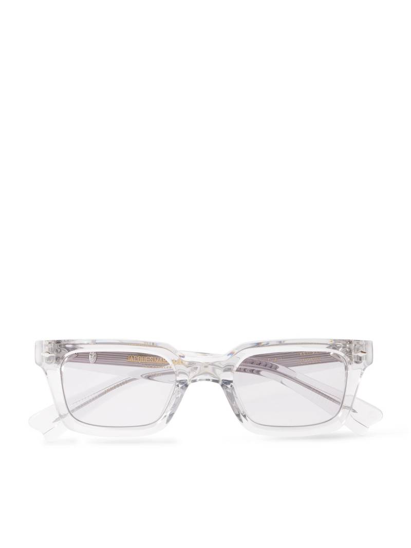 Jacques Marie Mage - Casablanca Square-Frame Acetate Sunglasses - Men - Silver von Jacques Marie Mage
