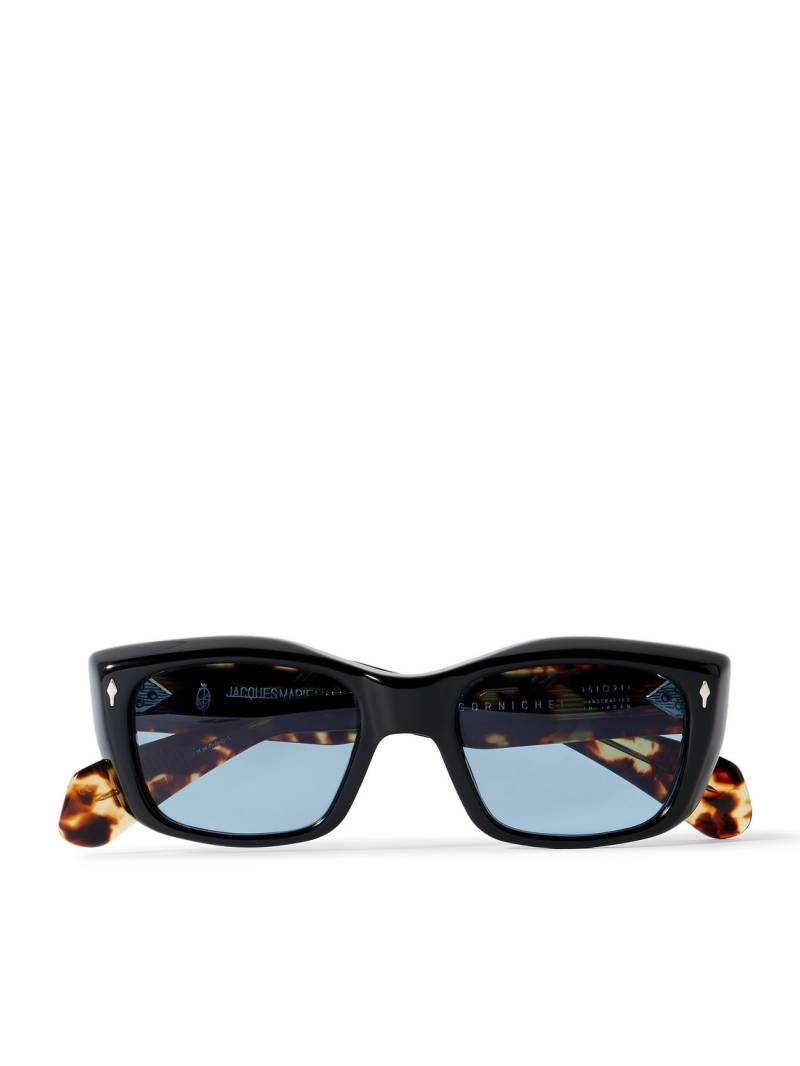 Jacques Marie Mage - Corniche Square-Frame Acetate Sunglasses - Men - Black von Jacques Marie Mage