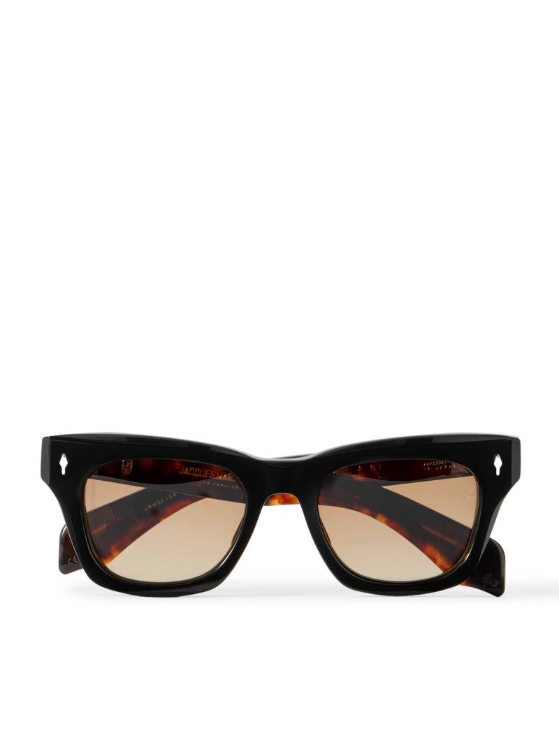 Jacques Marie Mage - Dealan Square-Frame Acetate Sunglasses - Men - Black von Jacques Marie Mage