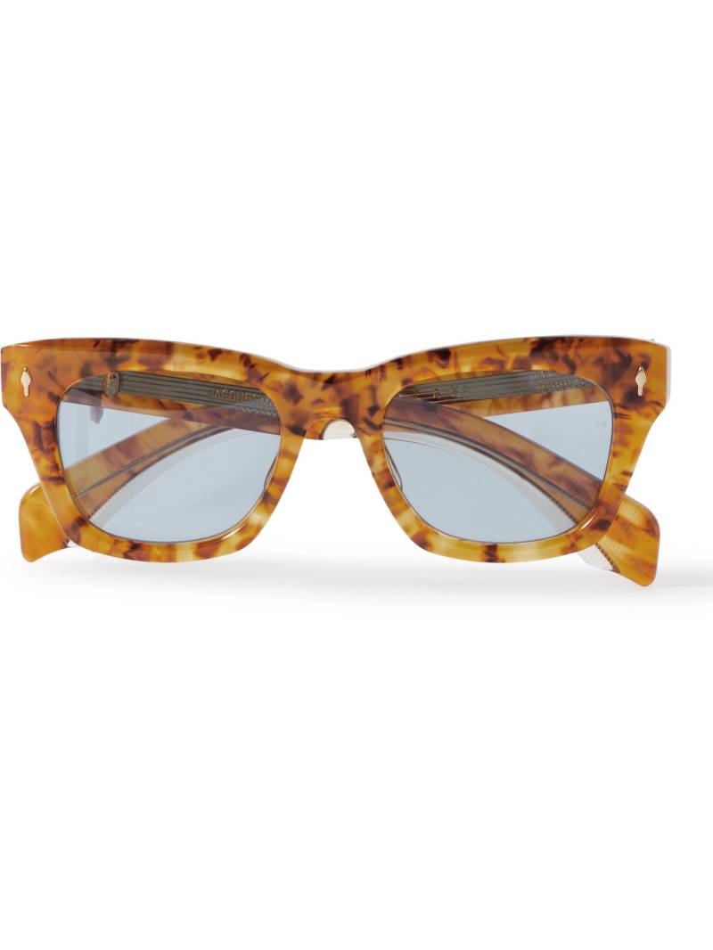 Jacques Marie Mage - Dealan Vintage Square-Frame Tortoiseshell Acetate Sunglasses - Men - Tortoiseshell von Jacques Marie Mage