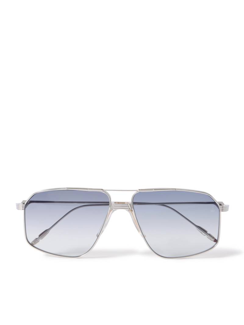 Jacques Marie Mage - Jagger Aviator-Style Silver-Tone Beta Titanium Sunglasses - Men - Silver von Jacques Marie Mage