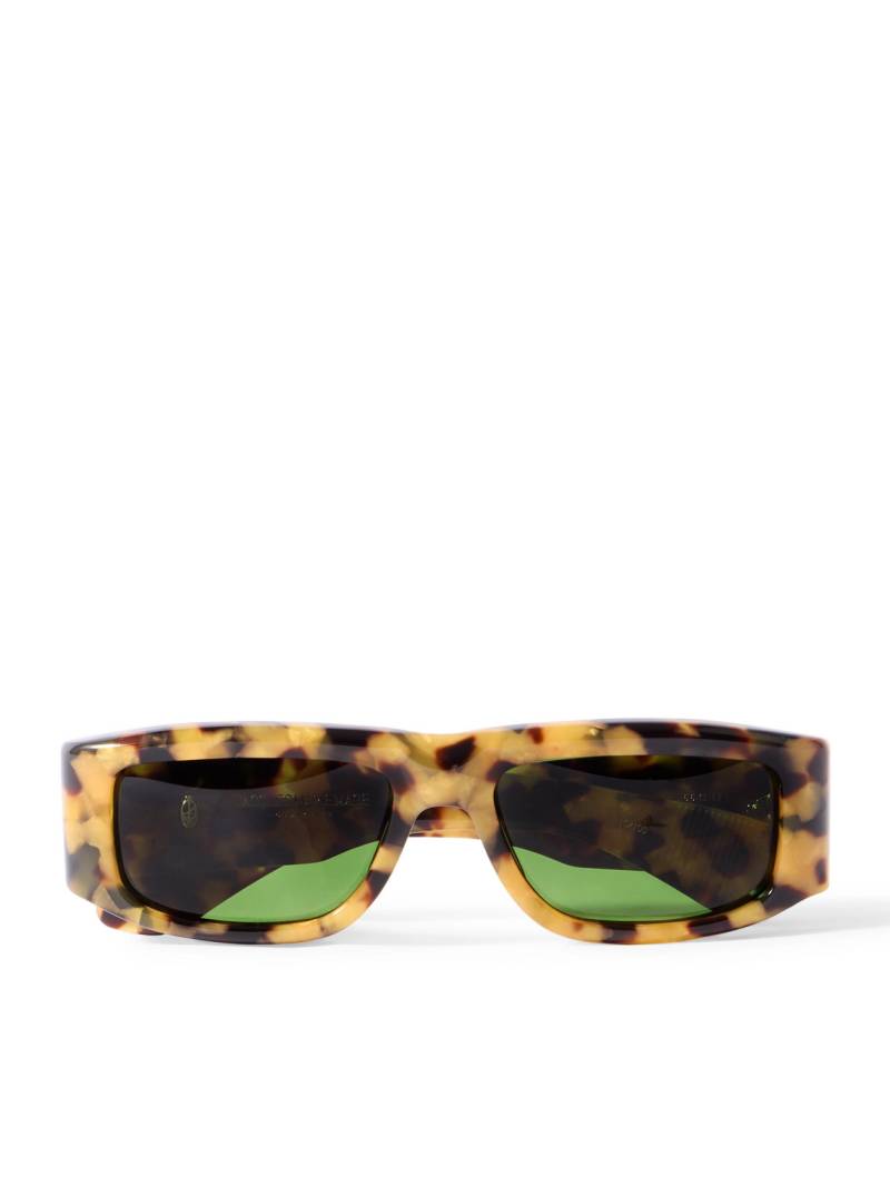 Jacques Marie Mage - Romi Rectangular-Frame Tortoiseshell Acetate Sunglasses - Men - Tortoiseshell von Jacques Marie Mage