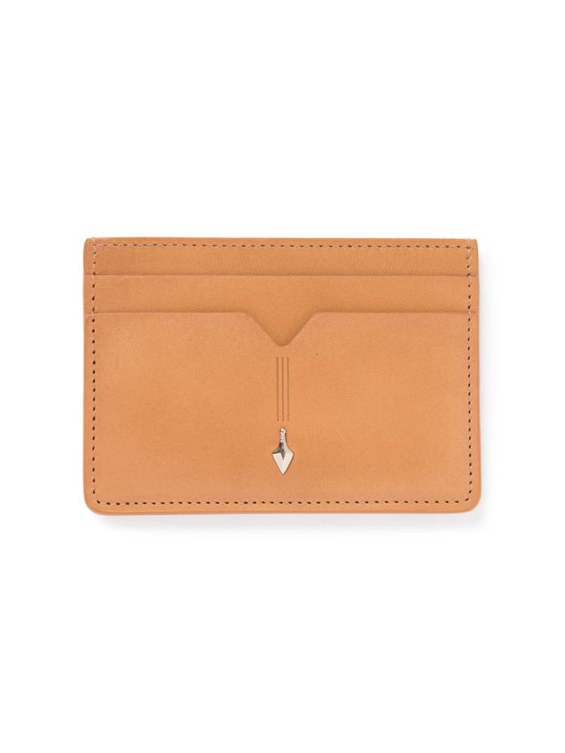 Jacques Marie Mage - Theodore Leather Cardholder - Men - Brown von Jacques Marie Mage