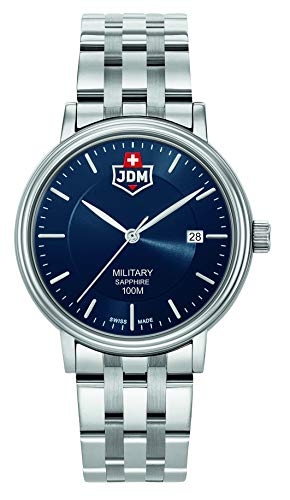 Jacques du Manoir Herren Analog Uhr mit Edelstahl Armband JDM-WG004-03 von B JACQUES DU MANOIR