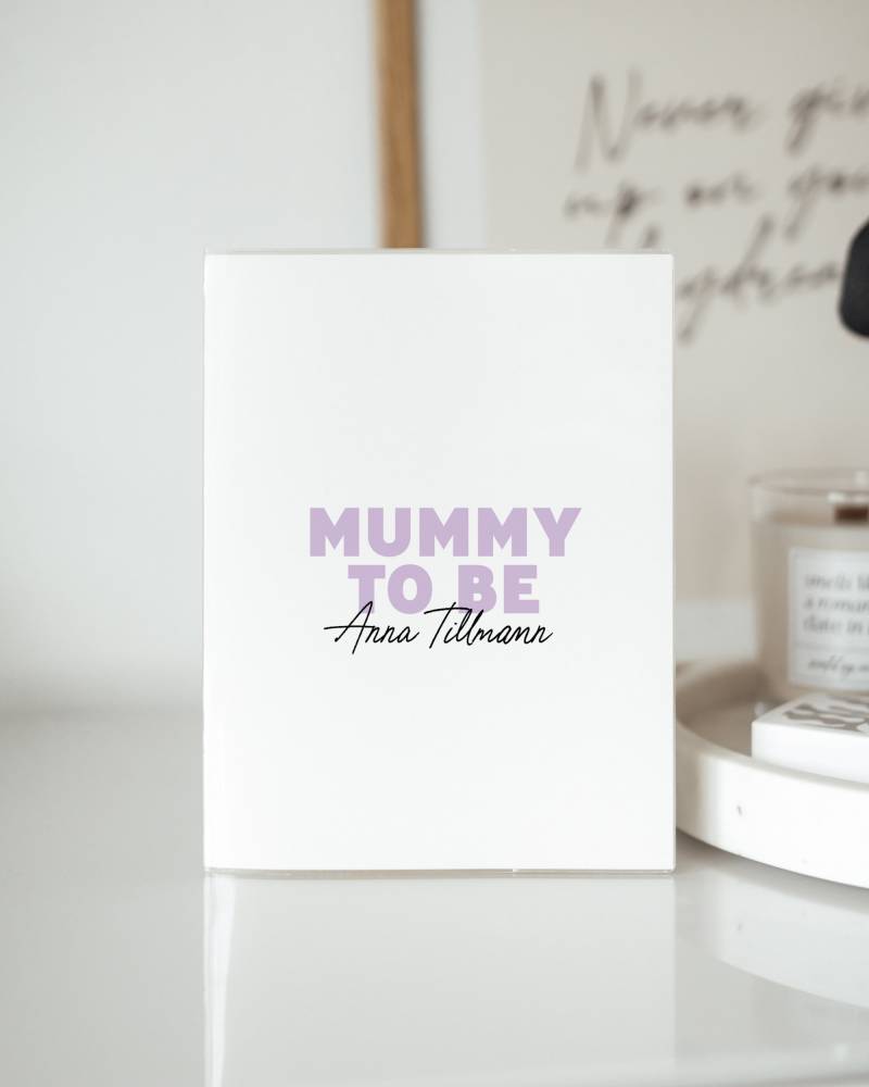 Mutterpasshülle - Mummy To Be // Personalisierbar von JacquiDesignsShop