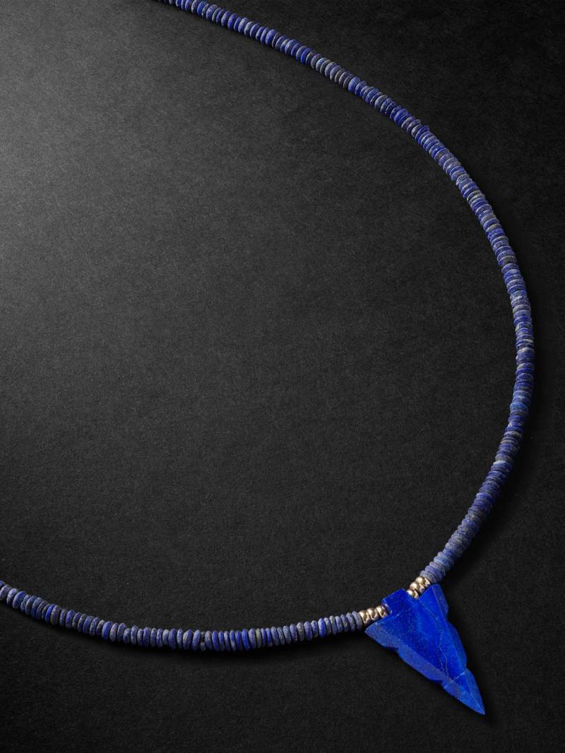 Jacquie Aiche - Gold, Lapis Lazuli and Diamond Beaded Necklace - Men - Blue von Jacquie Aiche