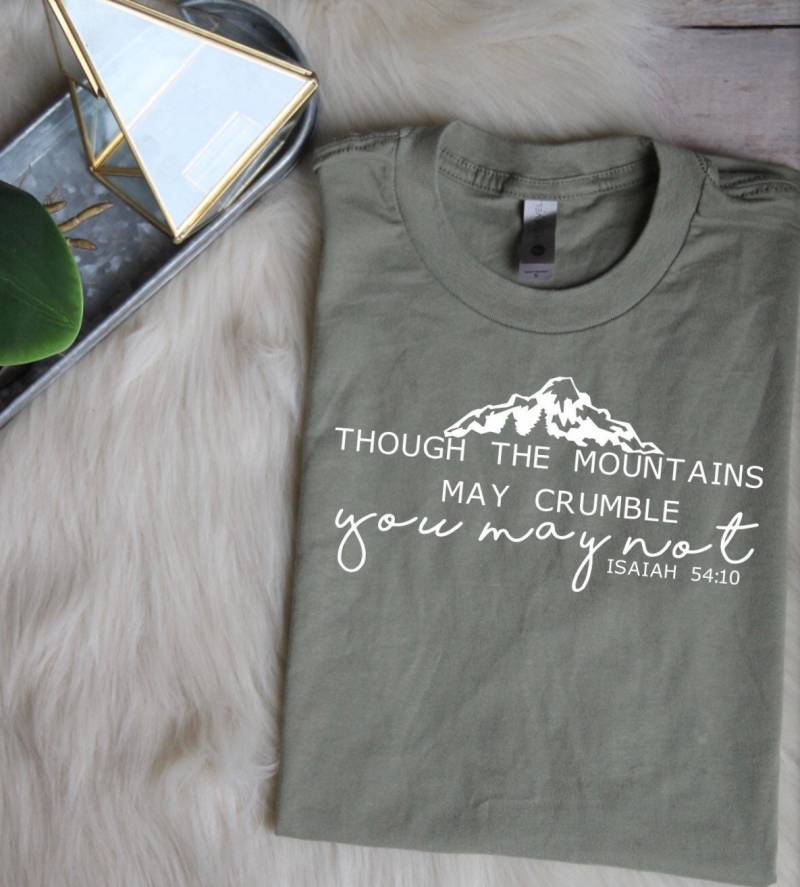 Christliche T-Shirts, Christliches Grafik-T-Shirt Für Frauen, Christliche Hemden, Glaube-T-Shirts, Glaube Über Angst, Frau Christian von JadeAndLight