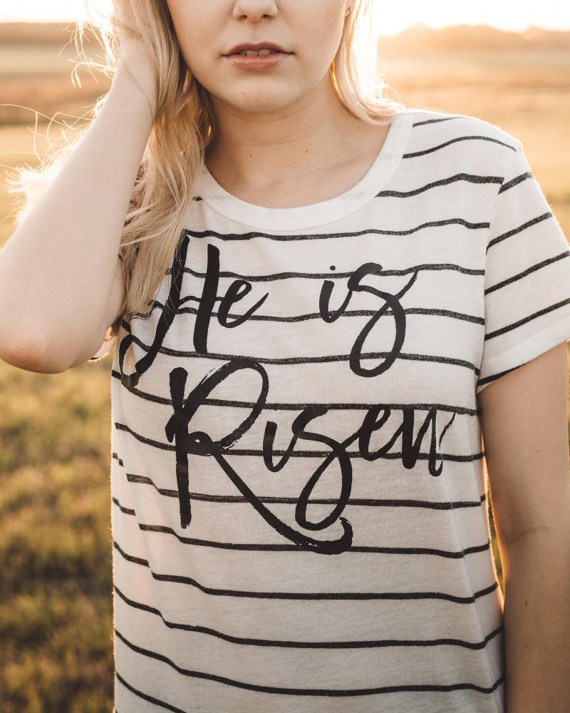 Er Ist Auferstandenes Shirt // Frauen Oster Top Damen Christliches Tatsächlich Auferstanden von JadeAndLight