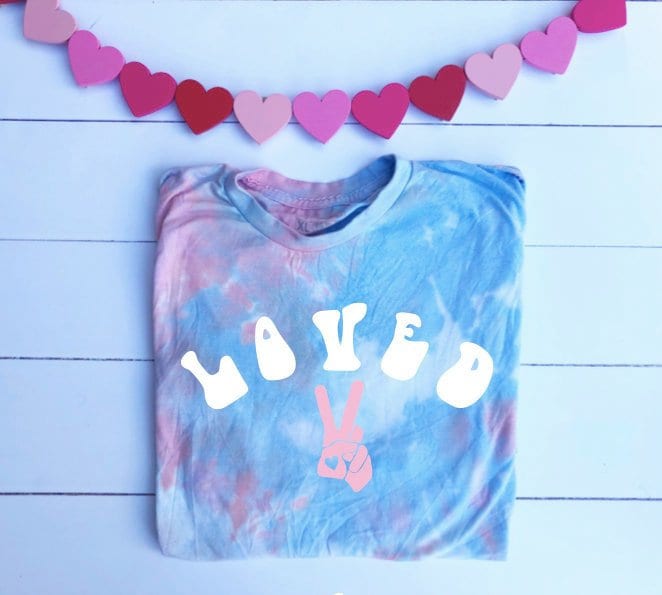 Geliebte Shirt, Valentinstag Frauen Geliebte Shirt Für Frauen, Liebe T-Shirt, Tie Dye Shirts Geliebte Shirt, Valentinstag Frauen Geliebte Shirt Für Frauen, Liebe T-Shirt, Tie Dye Shirts von JadeAndLight