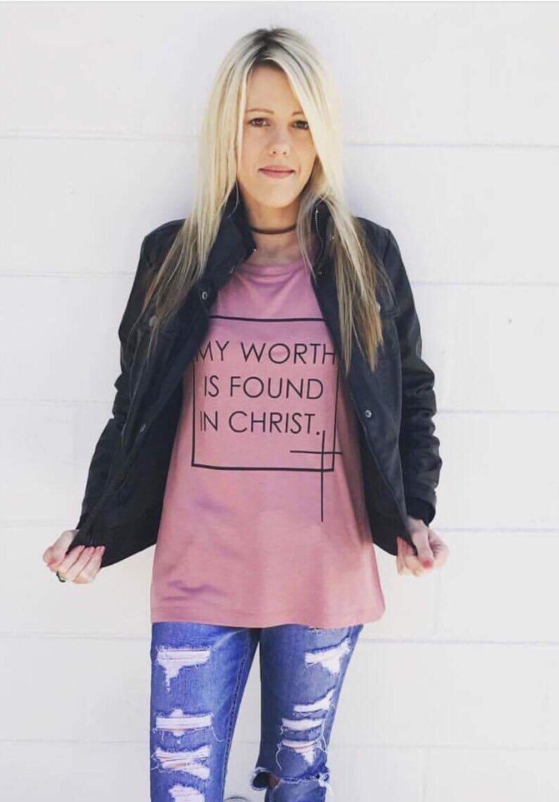 Jesus Shirt, Christliches Christliche T-Shirts, Geschenk Frauen, Geschenke Für Mama, Sie, Gesegnetes T-Shirt, Christ Jesus Shirt, Christliches Christliche T-Shirts, Geschenk Frauen, Geschenke Für Mama, Sie, Gesegnetes T-Shirt, Christ von JadeAndLight