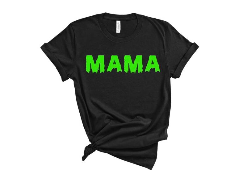 Mama Halloween Shirt, T-Shirt, Momster Halloween-T-Shirts Für Mama, T-Shirts, Der Monster, Slime Shirt Mama Halloween Shirt, T-Shirt, Momster Halloween-T-Shirts Für Mama, T-Shirts, Der Monster, Slime Shirt von JadeAndLight