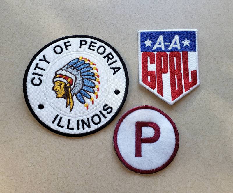 Vintage Baseball Inspirierte Peoria Redwings Patch Set von JadeFireCreations