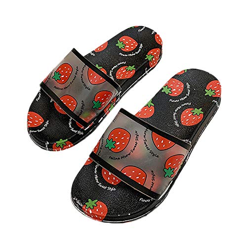 Damen Obst Muster Flip Flops Strandschuhe Wasserdicht rutschfest Freizeitschuhe Sandalen von JadeRich
