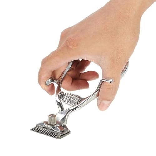 Jadeshay Manuelle Haarschneidemaschinen, Edelstahl Barber Hair Trimmer Home Haircut Tool, Hundeschermaschine, Clipper Haarschneider von Jadeshay