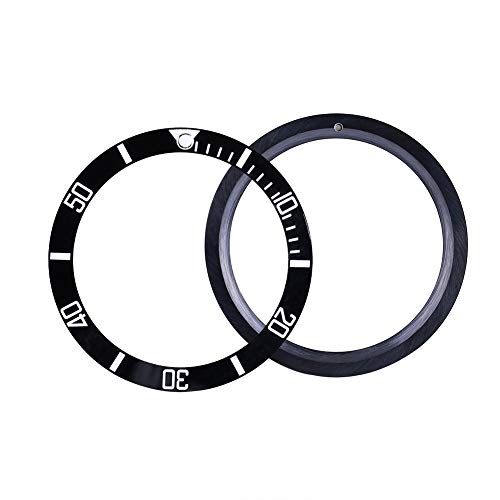 Jadpes Watch Lünette, Uhr Lünette einfügen, Keramik Uhr Armbanduhr Lünette einfügen Loop Ersatzteile Uhr Lünette einfügen Loop(#1) von Jadpes
