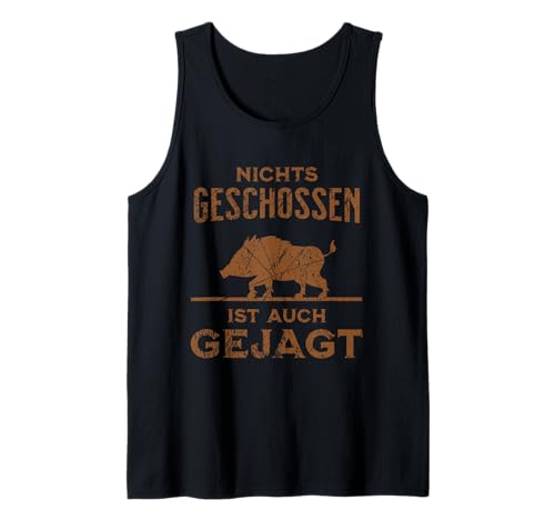 Jagd Jagen Lustig Herren Wildschwein Wald Jäger Tank Top Jagd Jagen Lustig Herren Wildschwein Wald Jäger Tank Top von Jäger Jagen Geschenk Für Männer Rotwild Wald