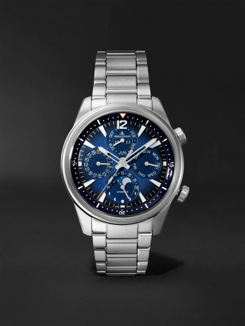 Jaeger-LeCoultre - Polaris Perpetual Calendar Automatic 42mm Stainless Steel Watch, Ref. No. 9088180 - Men - Blue von Jaeger-LeCoultre