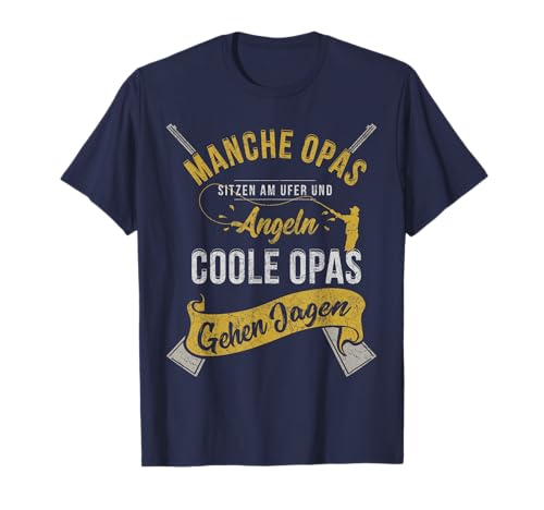 Herren Jäger Opa Jagd T-Shirt Jäger Shirt jagen Opa Geschenk T-Shirt Herren Jäger Opa Jagd T-Shirt Jäger Shirt jagen Opa Geschenk T-Shirt von Jäger Shirt Herren als Jagd T-Shirt Opa Großvater
