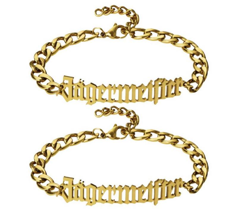 Jägermeister Goldarmband Jägermeister Goldarmband – 2er Set, Doppelter Style, doppeltes St von Jägermeister