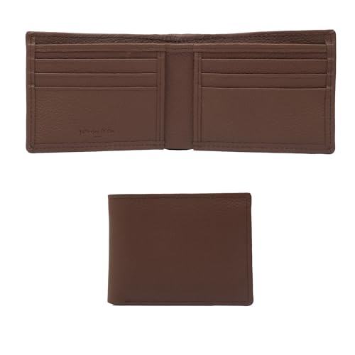 Jafferjee & Co. Geldbörse aus echtem Leder für Herren, dünne RFID-blockierende Geldbörse für Herren – stilvolle und schlanke Vordertasche, minimalistisch, Madora Brown, Madora Jafferjee & Co. Geldbörse aus echtem Leder für Herren, dünne RFID-blockierende Geldbörse für Herren – stilvolle und schlanke Vordertasche, minimalistisch, Madora Brown, Madora von Jafferjee & Co.