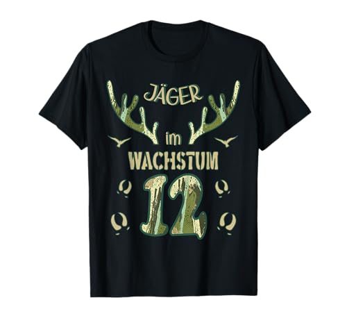 Jäger im Wachstum - 12 Jahre Geburtstag - Jagd Kinder T-Shirt Jäger im Wachstum - 12 Jahre Geburtstag - Jagd Kinder T-Shirt von Jagd Geburtstag Junge Papa Sohn Waidmann Jäger