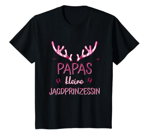 Kinder Jäger Tochter - Papas kleine Jagdprinzessin - Kinder T-Shirt Kinder Jäger Tochter - Papas kleine Jagdprinzessin - Kinder T-Shirt von Jagd - Papa und Tochter Prinzessin Jägergeschenk