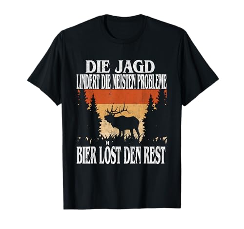 Jagdbekleidung Bier Jäger Jägerprüfung Jagdschein Die Jagd Löst Die Meisten Probleme Bier Den Rest Jäger T-Shirt Schwarz Klein Regulär EU S Kurzarm Crew-Ausschnitt Unisex-Erwachsene Männer Jagdbekleidung Bier Jäger Jägerprüfung Jagdschein Die Jagd Löst Die Meisten Probleme Bier Den Rest Jäger T-Shirt Schwarz Klein Regulär EU S Kurzarm Crew-Ausschnitt Unisex-Erwachsene Männer von Jagdbekleidung Bier Jäger Jägerprüfung Jagdschein
