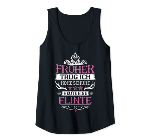 Damen Jagd Jägerin Tank Top Damen Jagd Jägerin Tank Top von Jagdbekleidung Damen & Jäger Geschenke für Frauen