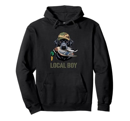 Local Boy Jagdhund Entenjagd Wildenten Jäger Hund Hunde Pullover Hoodie Local Boy Jagdhund Entenjagd Wildenten Jäger Hund Hunde Pullover Hoodie von Jagdhund Entenjagd Waidmann Natur Revier