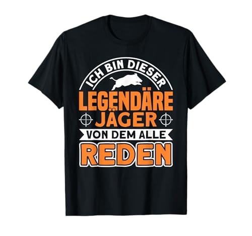 Jagen & Jagd Geschenke Legendäre Jäger Von Dem Alle Reden Jäger T-Shirt Schwarz Klassisch/Jagd Männer Klein EU S Jagen & Jagd Geschenke Legendäre Jäger Von Dem Alle Reden Jäger T-Shirt Schwarz Klassisch/Jagd Männer Klein EU S von Jagen & Jagd Geschenke