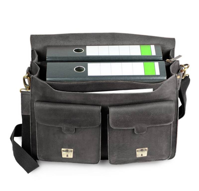 Jahn-Tasche Aktentasche Sehr Robuste Lehrertasche Leder, Schwarz, Jahn-Tasche 420-n von Jahn-Tasche