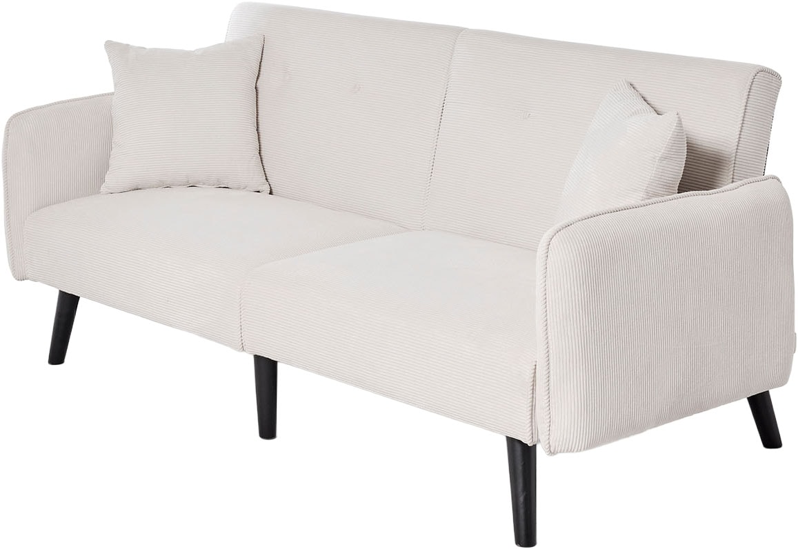 Jahnke Schlafsofa "CHILLAX DOT" mit Relax-und Schlaffunktion, inkl. Kissen, Breite 191 cm von Jahnke