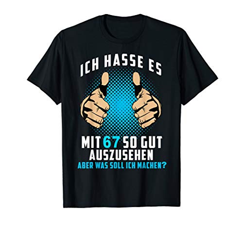 Jahrgang 1952 67. Geburtstag Geschenk Idee 67 Jahre Männer T-Shirt von Jahrgang 1952 & 67. Geburtstag Geschenk Ideen