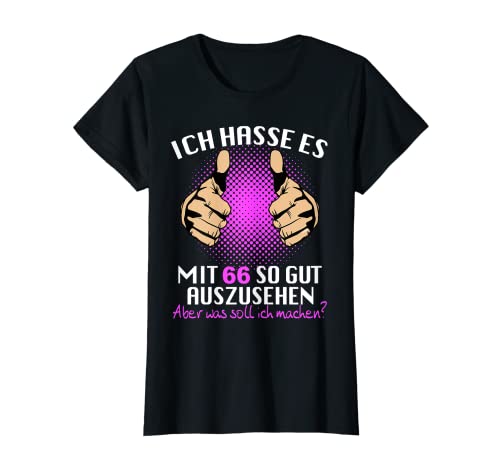 66. Geburtstag Geschenk Idee 66 Jahre Frauen Jahrgang 1953 T-Shirt von Jahrgang 1953 & 66. Geburtstag Geschenk Ideen