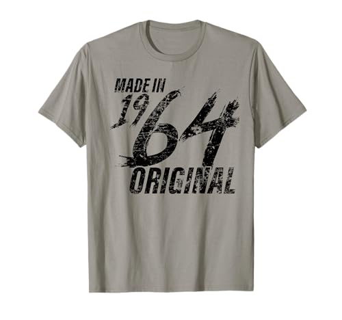 Made In 1964 Geburtsjahr 1964 Geburtstag Damen Herren T-Shirt von Jahrgang 1964 Geburtstagsgeschenke Männer Frauen